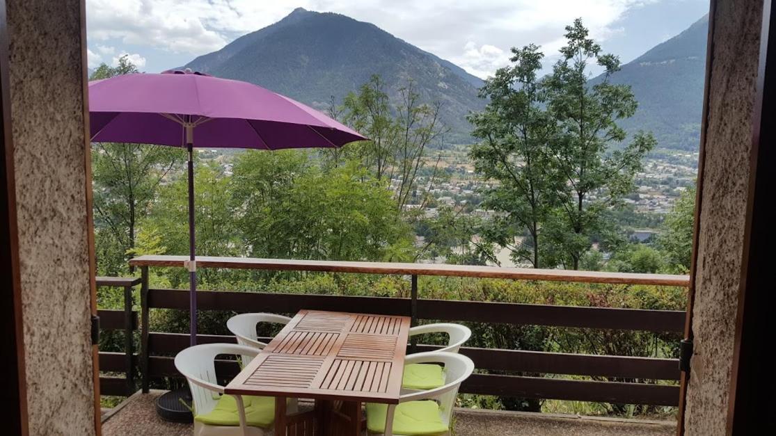 Studio Sympa Avec Terrasse , Maxi 4 Pers.Briancon ภายนอก รูปภาพ