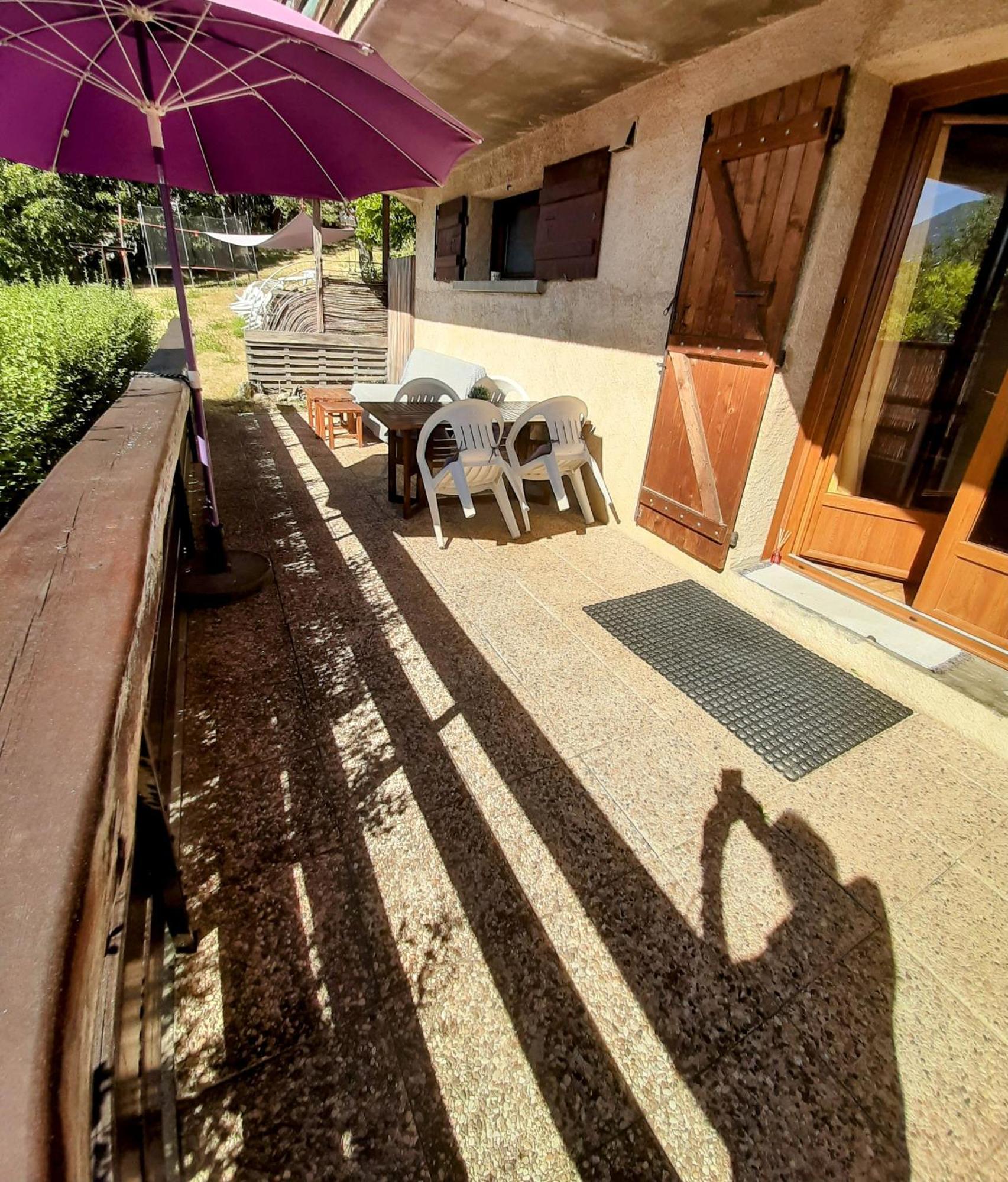 Studio Sympa Avec Terrasse , Maxi 4 Pers.Briancon ภายนอก รูปภาพ